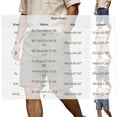 thumbnail image 3 of Hurxie Mens Casual Sweat Cargo Shorts Drawstring Elastic Waist Athletic Workout Gym Jogger Shorts with Pockets Army Green,3XL, 3 of 7
