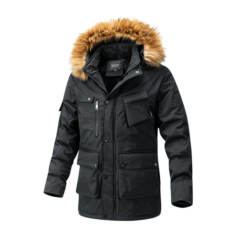 CHGBMOK Autumn and Winter 2025 Men Coat Plus Size New Men'S