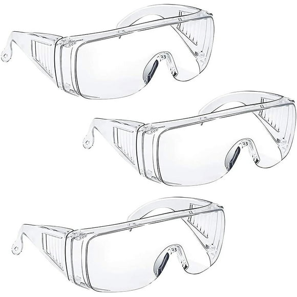 Safety Glasses Over Glasses Goggles Protective Eyewear For Work - Anti Fog Shooting Glasses Eye Protection With Clear Vision,scratch & Uv Resistant Sa