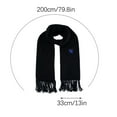 thumbnail image 3 of XMMSWDLA USB Heated Scarf Neck Heating Pad Neck Warmer Three Temp Setting (No Battery, No Power Bank) Black Heating Scarf USB, 3 of 9