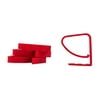Camco 44003 Tablecloth Clamps - Safely Secures Your Tablecloth - Red, 4-Pack