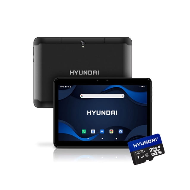 Hyundai Tablet 10" Android 9, 4G Llevate de Regalo una memoria Micro SD 32GB Hyundai MTK8765B