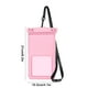thumbnail image 3 of Funda Impermeable para Celular | Ideal para Natación, Rafting, Playa, Camping y Actividades Al Aire Libre | Material de Pvc Rosa | para Celulares de Hasta 6.7" | Resistencia Al Agua Ipx8 | Correa Aju, 3 of 6