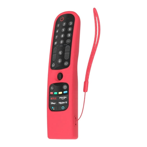 Funda De Silicona Para Control LG Magic MR21GA MR22GA Rojo
