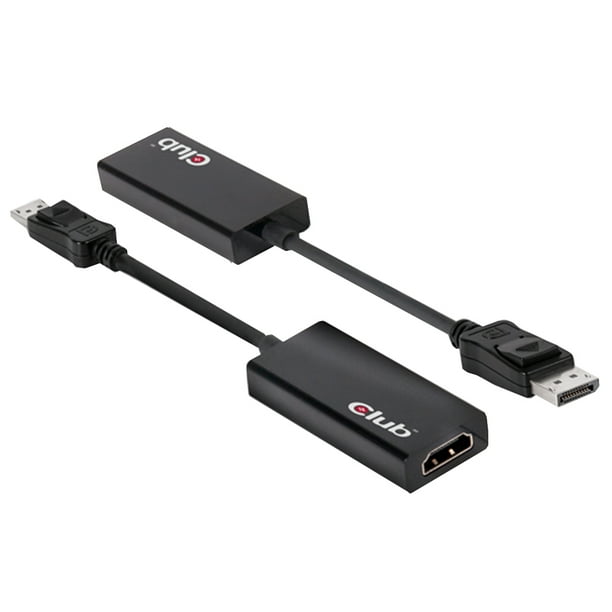 DisplayPort 1.2 to HDMI 2.0 UHD Active Adapter, Black
