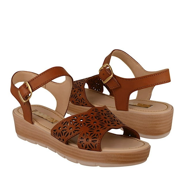 SANDALIAS DAMA STYLO 16913 SIMIPIEL CAFÉ Stylo 16913