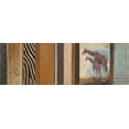thumbnail image 2 of Pinto, Patricia 14x7 Black Ornate Wood Framed with Double Matting Museum Art Print Titled - Africa Mia I, 2 of 4