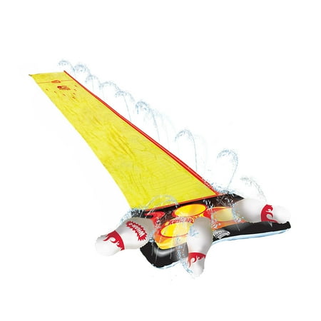 Wham-O 64703 Splash 'N Bowl Outdoor Slip 'N Slide Sports with 6 Inflatable (Best Soap For Slip And Slide)