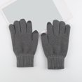 thumbnail image 4 of Uooqdmx Gloves with Touchscreen Fingers Gloves for Women Men Casual Snowman Embroidered Plush Full Finger Gloves Winter Warm Gloves Mittens A One Size, 4 of 5