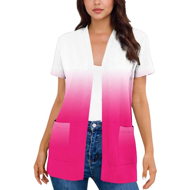 Camiseta de Cuello Redondo de Color Sólido Casual de Ajuste Suelto con Poliéster Suave, Camiseta de Verano para Uso Diario en Casa O Trabajo