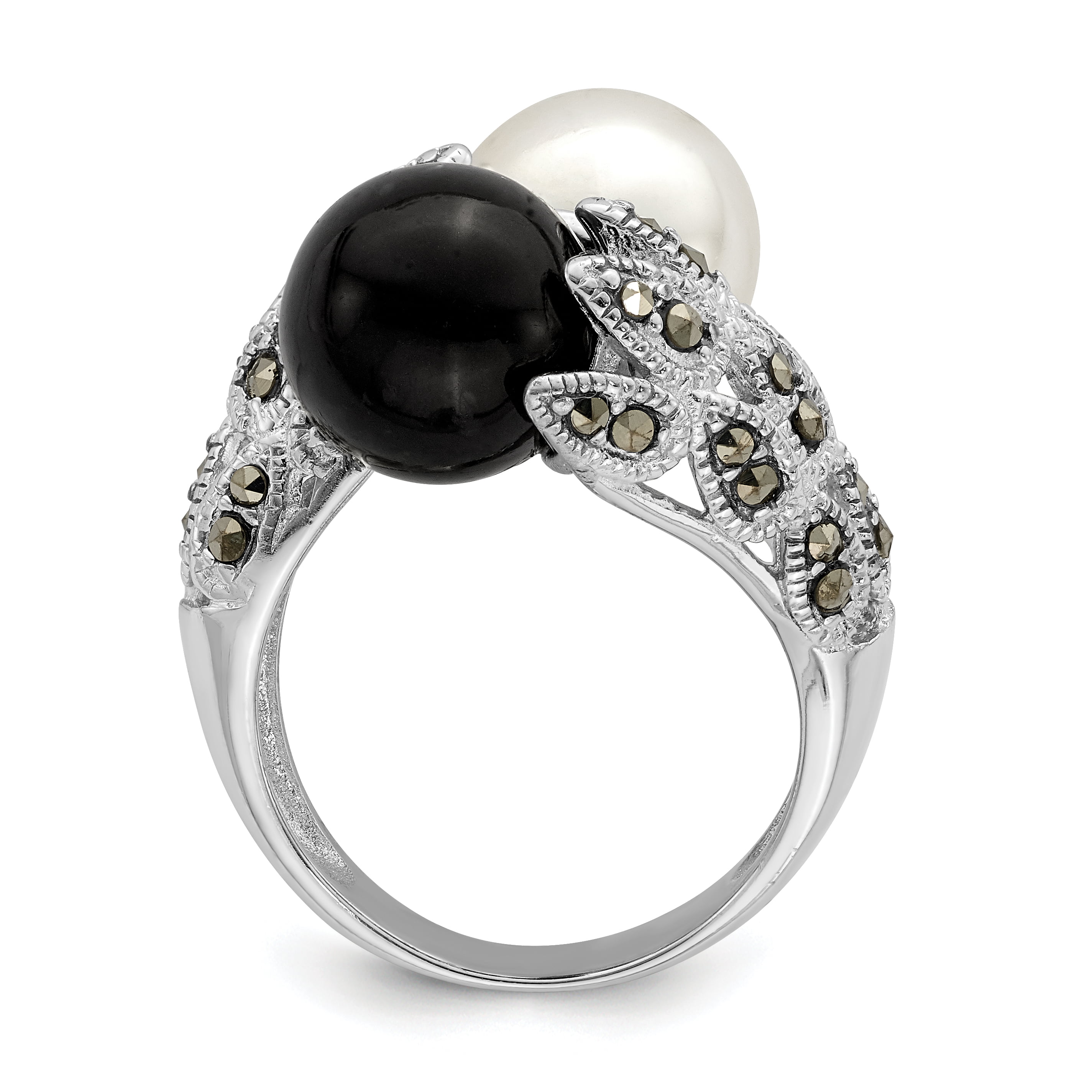 Black Freshwater Pearl Ring – Stephens Jewellers