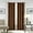 Dark Brown, variant on LUXUR Blackout Curtain UV Protection Drapes Energy Efficient Window Grommet Thermal Insulated Curtains Luxury Purple W:52"xL:84"