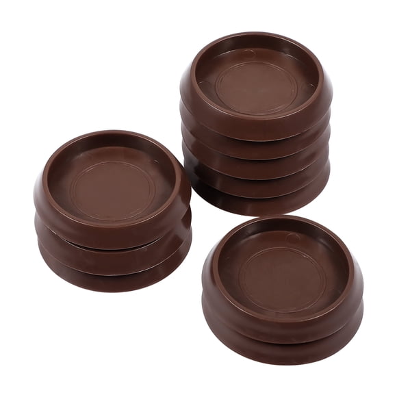 EcoNesxp 10pcs plastic furniture foot pads protective cups suitable for concrete floor pulley taco chair leg caster carpet comfortable and soft 10pcs plastic furniture foot pads protective cups suita