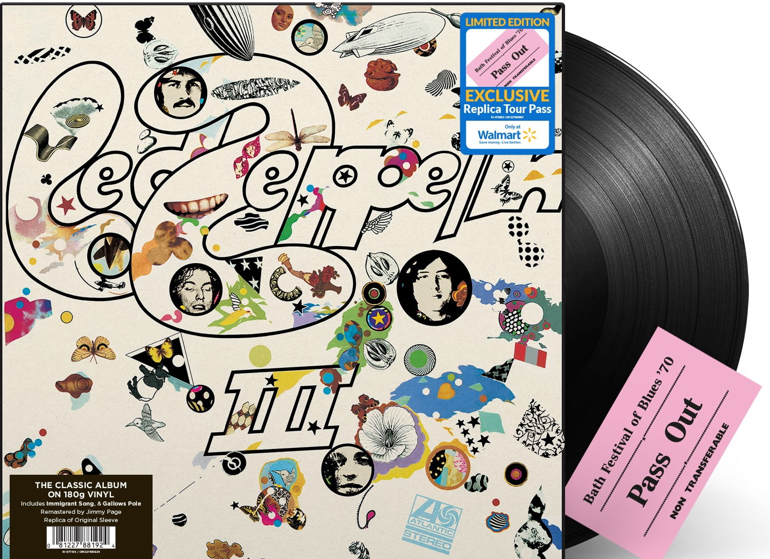 Led Zeppelin - (Walmart Exclusive) - Rock Vinyl LP -