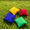 1.9" A, variant on BeanBags for Tossing Games Square Hand-Held Throwing Bags Portable for Indoor and Outdoor Activities, Random Color 1Pcs 1.9 Inch A