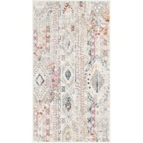 Well Woven Rodeo Otero Vintage Bohemian Tribal Ivory 2'3" x 3'11" Area Rug