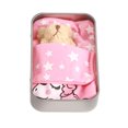 thumbnail image 4 of Osito de peluche mini NikouMX color Marrón, Rosa, Blanco, Beiges, 4 of 8