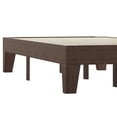 thumbnail image 3 of Flash Furniture Evelyn Collection Wood Platform Bed Frame, Walnut, Twin, 3 of 11