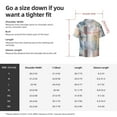 thumbnail image 5 of Kdxio Men'S Hawaiian Shirt For Men Short Sleeve Shirt The Cat Looks In The Mirror Summer Casual Holiday Beach Button Down T-Shirts, 5 of 5