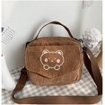 thumbnail image 3 of LHSHIDU Kawaii Purse Crossbody Bag and Wallet - Corduroy Purse, 3 of 8