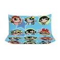 thumbnail image 3 of The Powerpuff Girls 3 Pieces Bedding Set 3D Printed Lightweight Bed Quilt Set Comforter Cover Set for Girls Kids Teens, 1 Quilt Cover 2 Pillowcases 86"x70", 3 of 8
