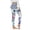 Light blue, variant on Tejiojio Fall Clearance Women Girls Leggings Skinny Independence Day Printed High Waist Stretchy Tights Trouser Yoga Pants