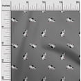 thumbnail image 1 of oneOone Cotton Poplin Gray Fabric Cat Craft Projects Decor Fabric Printed By The Yard 56 Inch Wide, 1 of 4