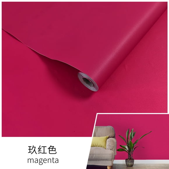 Xiao Hua Rose red self-adhesive wallpaper 196.85 * 11.81 inches 1 roll - waterproof and oil resistant vinyl, ideal for upgrading kitchen countertop drawer lining DIY furniture