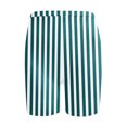thumbnail image 5 of Lenpel Biker Shorts for Women Soft Striped High Waisted Stretch Workout Yoga Shorts Athletic Running Shorts, 5 of 5