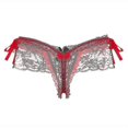 thumbnail image 3 of Sexy Lingerie Hot Erotic Underwear Panties Exotic Apparel Porn Sex Clothes Lace Transparent Thongs Open Crotch Women Underpants, 3 of 5