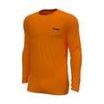 thumbnail image 3 of Wrangler Workwear Midweight Performance Thermal Top Moisture-Wicking Thermal Undershirt for Men, 2XL, Orange, 3 of 4