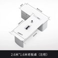 thumbnail image 1 of Modern Keyboard Office Desks Luxury Writing Bureau Multifunctiona Office Desks Meeting Living Room Scrivania Home Decorations My Lux Decor Round, 1 of 24