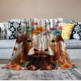 thumbnail image 2 of JRXY  Highland Cow Blanket, " Flannel Cute Highland Cow Themed White Throw, Soft Nap Throw Blanket for Home Boys Girls Women Highland Cow Lovers Gifts White, 2 of 6