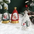 thumbnail image 4 of Xmas Lighted Glitter Snow Globes Christmas Tree Home Desktop Ornaments Christmas Birthday Gift, 4 of 6