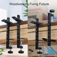 thumbnail image 2 of Extended widened Cclamp cabinet tool mounting clip table clamp drawer front installation clamp woodworking tool, 2 of 5