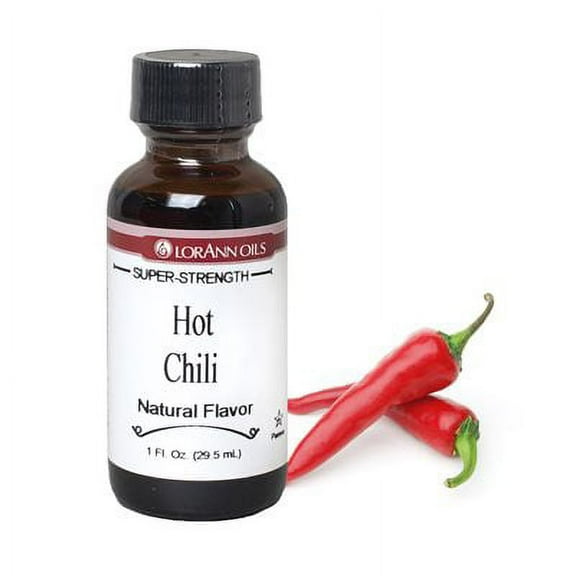 LorAnn Oils Hot Chili Flavor, Natural 1 oz