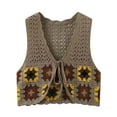 thumbnail image 2 of Cardigan de Mode pour Femmes Cameland d'Automne, Tricoté, Mince, Ample, Sans Manches, 2 of 3