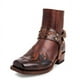 thumbnail image 2 of Botas de hombre de tacón bajo, botas retro bordadas, botas casuales de caballero de gran tamaño que combinan con todo, 2 of 5