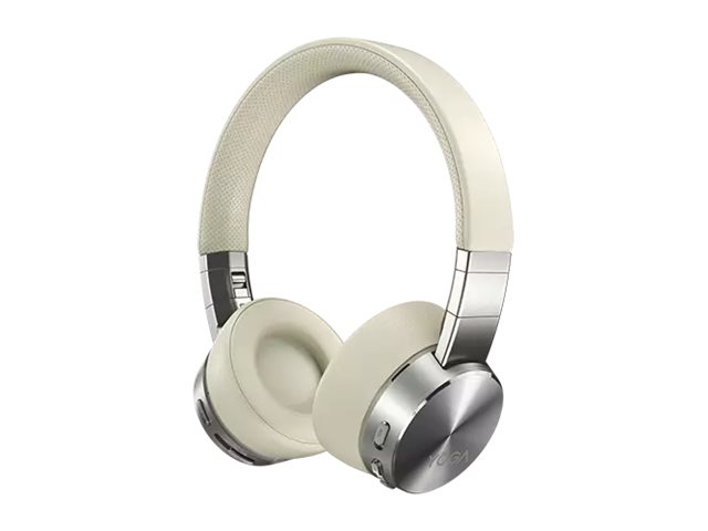 Lenovo Yoga - Headphones with mic - on-ear - Bluetooth - wireless - active noise canceling - mica - image 4 of 8