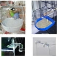thumbnail image 4 of Bird Bath with Non-Slip Base for Stable Placement, Clear Bird Bath for Enriching Cage Decor, Simple Installation Hanging Clip for Effortless Setup, Suitable for All Types of Birds, 4 of 4