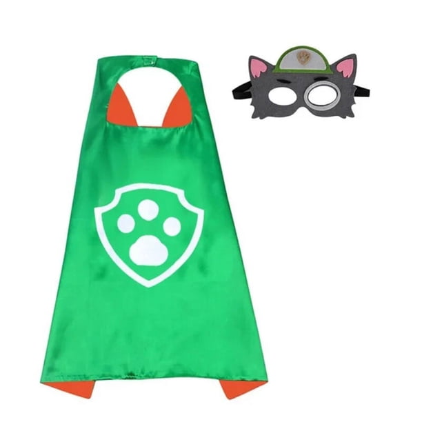 Nueva máscara de la Patrulla Canina, capa, capa, juguete para Cosplay, suministros de decoración para fiesta de cumpleaños, perro de dibujos animados, Marshall Chase, regalo de Halloween
