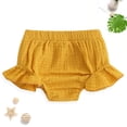 thumbnail image 2 of Kogui Girl Boyshorts Underwear Baby Toddler Girls' Underwear Set - Solids, Stripes, Prints, Tag-Free 1 Pack 9 12 Months (Orange,9-12 Months), 2 of 7