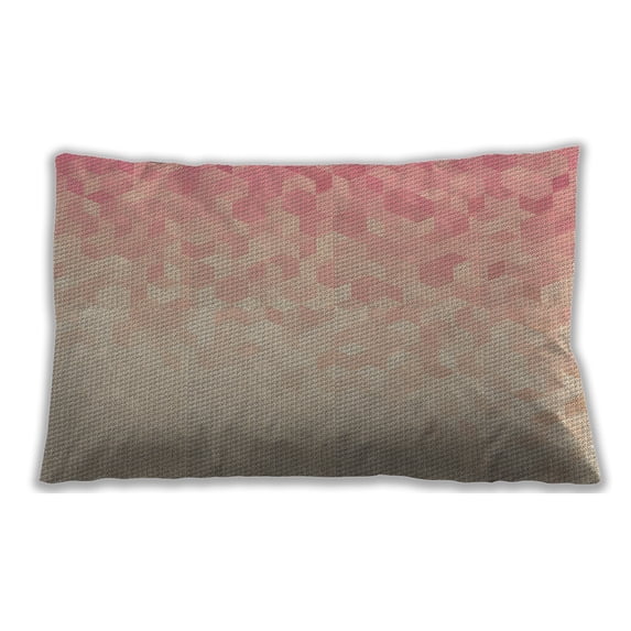 Ahgly Company Patterned Indoor Rectangular Basket Ball Orange Lumbar Throw Pillow, 13 inch by 19 inch