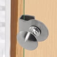thumbnail image 2 of Glass Sliding Door Clamp Clip Pull Handle Knob for 5-8mm Showcase Cabinet Drawer, 2 of 13