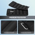 thumbnail image 4 of Pesas de tobillo ajustables ZELUS de 1 a 5 libras para mujeres y hombres (de 2 a 10 libras), 4 of 7