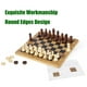 thumbnail image 5 of Set de juego VAMSLOVE Checkers Chess Tic-Tac-Toe 3 en 1 con bolsa, 5 of 7