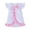 Pink, variant on YunPes Toddler Girl Terry Swim Cover Up Towel Swimsuit Ruffle Bow Bathing Robe Summer Beach Swimwear Soft Absorb Water