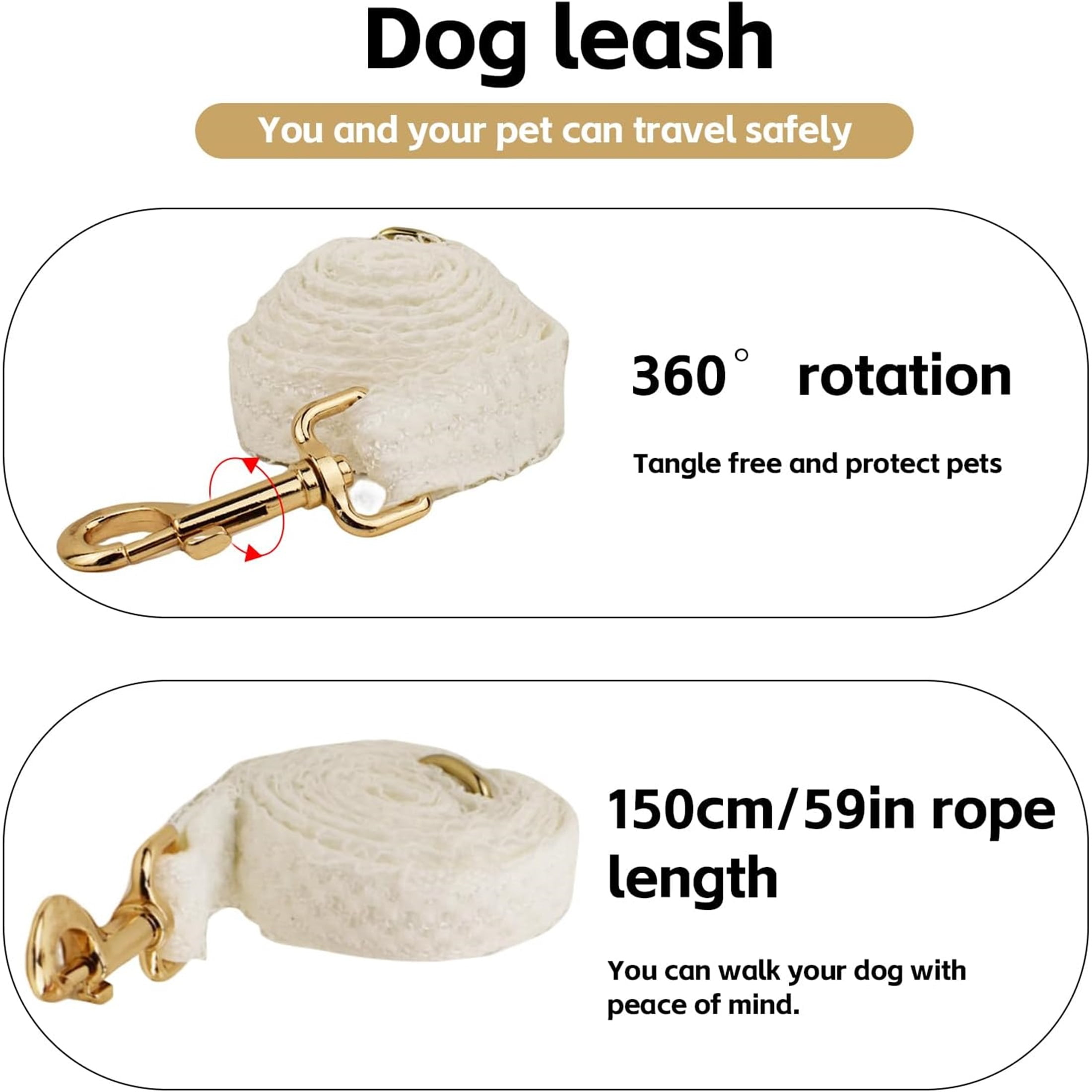 UOSIA Soft Lace Dog Harness and Leash Set,Adjustable Dog Wedding Harness Vest