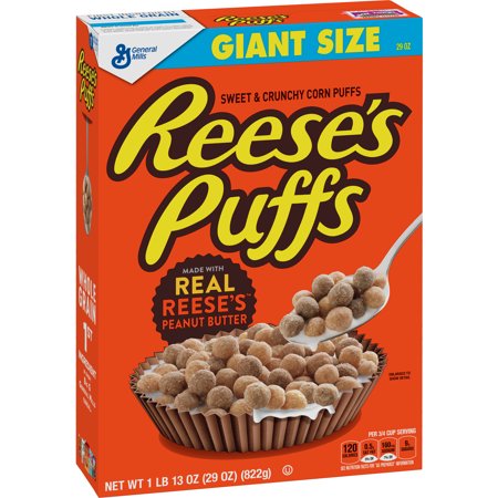 Reeses Puffs Cereal, Peanut Butter, 29 oz