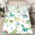 thumbnail image 2 of Castle Fairy Child Boys Girls Kawaii Animal Dino Twin Sheet Sets,Cute Dinosaur Bedding, 2 of 7